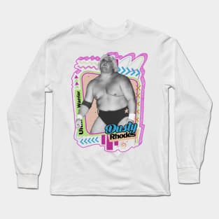 Wrestler Ultimate Warrior Dusty Rhodes Long Sleeve T-Shirt